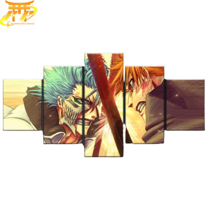 Quadro Ichigo vs Grimmjow - Bleach™