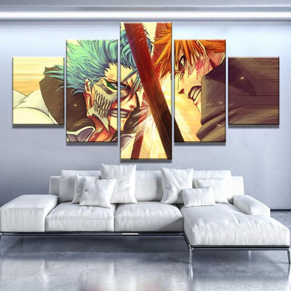 Quadro Ichigo vs Grimmjow - Bleach™