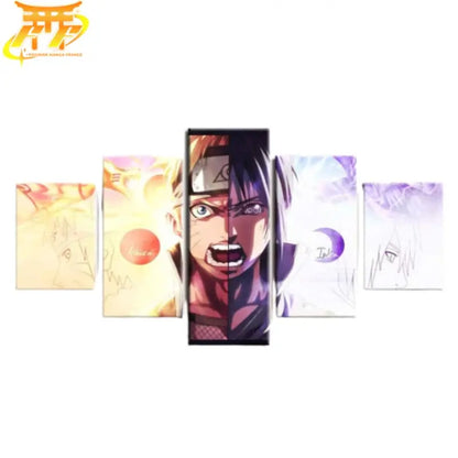 Quadro Naruto e Sasuke - Naruto Shippuden™