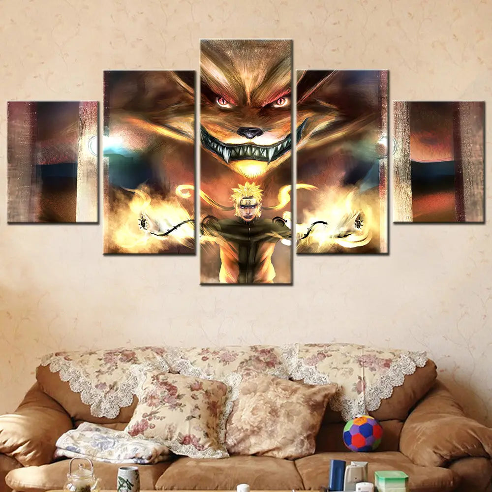 Quadro Naruto & Kurama - Naruto Shippuden™