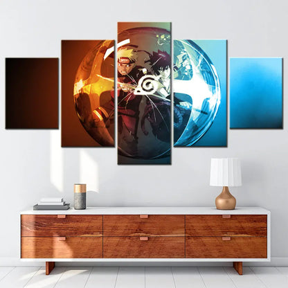 Quadro Naruto & Sasuke Il Confronto degli Eletti - Naruto Shippuden™