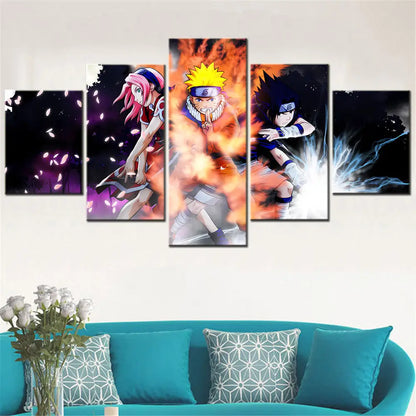 Quadro Squadra 7 Attacco Firma - Naruto Shippuden™