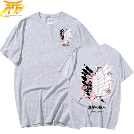 T-shirt grigia Survey Corps - Attack on Titan™