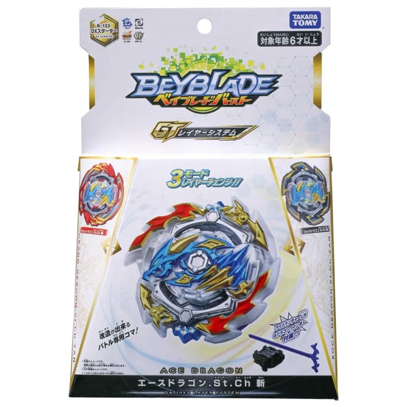 Trottola Ace Dragon Sting Charge Zan - Beyblade Burst Rise™