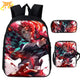 Zaino con Astuccio e Borsa Il Soffio del Sole - Demon Slayer™