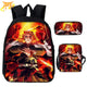 Zaino con Astuccio e Borsa Rengoku - Demon Slayer™