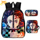 Zaino con Astuccio e Borsa Tanjiro il Cacciatore di Demoni - Demon Slayer™