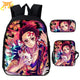 Zaino con Astuccio e Borsa Tanjiro Pilastro del Sole - Demon Slayer™