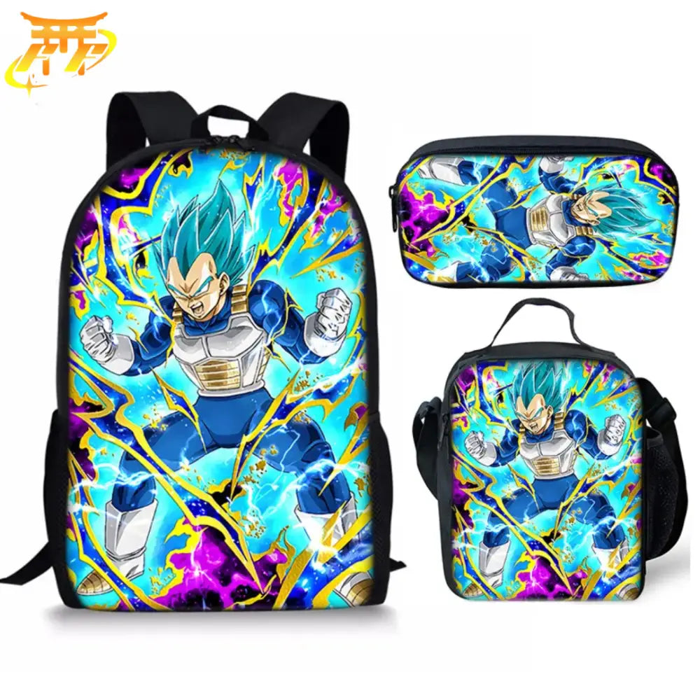 Zaino con Astuccio e Borsa Vegeta SSJ Blue - Dragon Ball Z™
