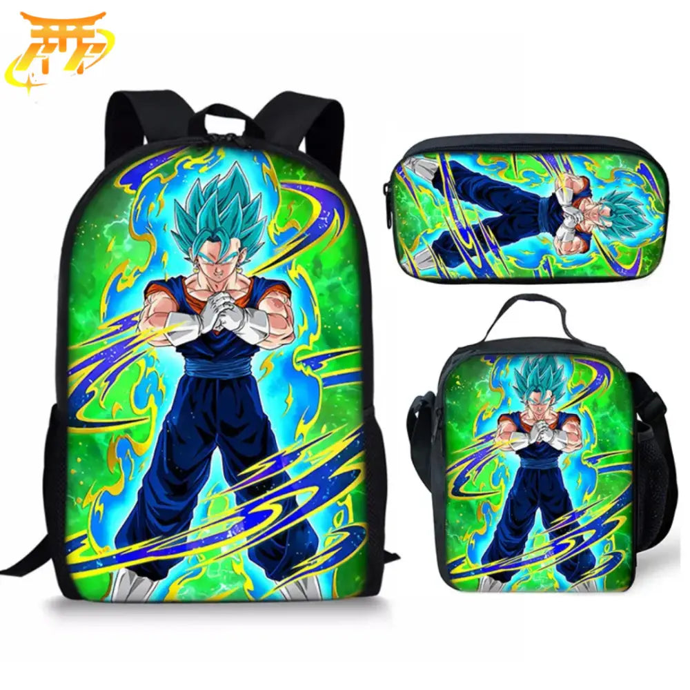 Zaino con Astuccio e Borsa Vegeto SSJ Blue - Dragon Ball Z™